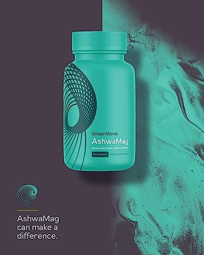AshwaMag by GreenWave Nutrition | 5 Clinically Studied Ingredients | Happier & Motivated AshwaMag buy supplements canada