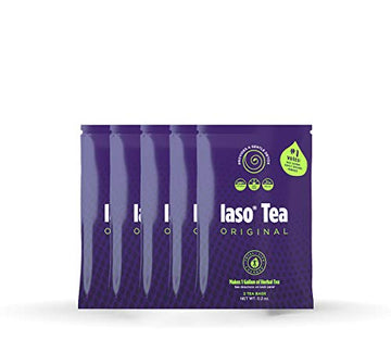 TLC Total Life Changes IASO Natural Herbal Detox Tea Bags - Five Pack (10 Tea Bags) Total Life Changes buy supplements canada