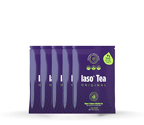 TLC Total Life Changes IASO Natural Herbal Detox Tea Bags - Five Pack (10 Tea Bags) Total Life Changes buy supplements canada