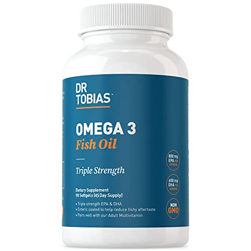 Dr. Tobias Omega 3 Fish Oil, 800 mg EPA 600 mg DHA Omega 3 Supplement for Heart Dr. Tobias buy supplements canada