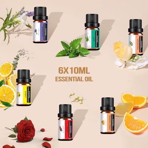 Aromatherapy Essential Oil Diffuser: Cool Mist Aroma Diffuser for Home - Colorful Light Create Ambience Grevol buy supplements canada