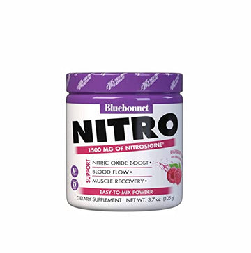 Bluebonnet Nutrition Extreme Edge Nitro Powder, Nitric Oxide Precursor, Increase Blood Bluebonnet buy supplements canada