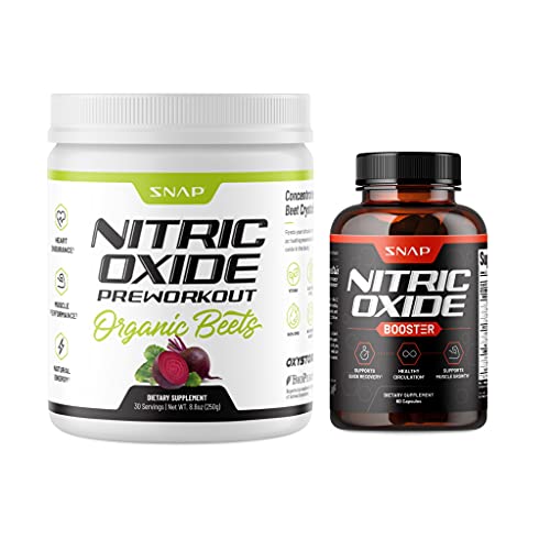 Snap Supplements Pre-Workout Beets + Nitric Oxide Booster (2 Products) Snap Supplements buy supplements canada