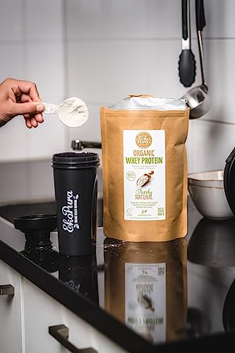 Ekopura Organic Whey Protein 500g | 80% Protein | Hormone Free, GMO-Free, Soy-Free, Additive Free Ekopura buy supplements canada