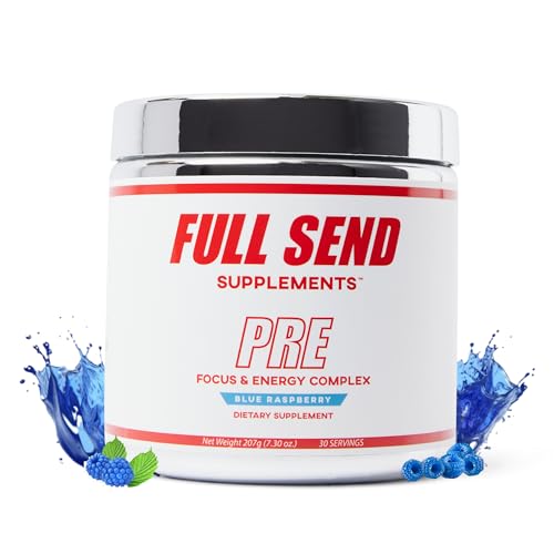 FULL SEND Pre Workout Powder with Beta Alanine, Preworkout Energy Supplement FULL SEND buy supplements canada