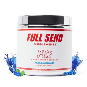 FULL SEND Pre Workout Powder with Beta Alanine, Preworkout Energy Supplement FULL SEND buy supplements canada