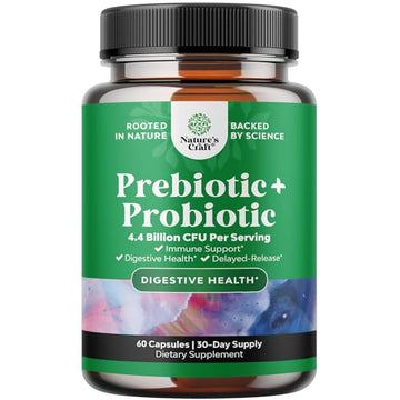 Prebiotics and Probiotics Gut Health Supplement - Super Potent Digestive Health Acidophil Natures Craft buy supplements canada