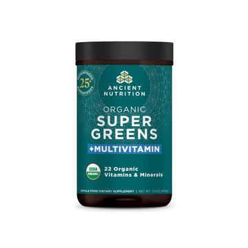 Ancient Nutrition Organic SuperGreens and Multivitamin Powder with Probiotics Ancient Nutrition buy supplements canada