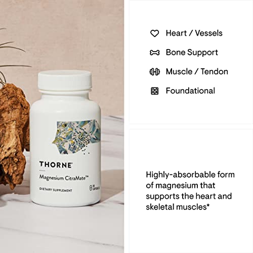 THORNE Magnesium CitraMate - Magnesium Supplement with Citrate-Malate - Support THORNE buy supplements canada