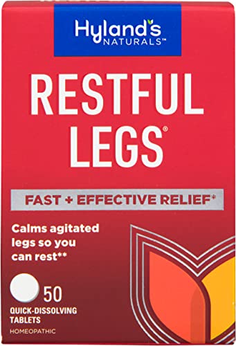 Hyland's Naturals Restful Legs Tablets, Natural Itching, Crawling, Tingling & Leg Jerk Relief, Quick Dissolving Hyland's buy supplements canada