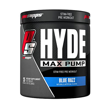 PROSUPPS Hyde Max Pump Pre Workout for Men and Women - Nitric Oxide Supplement PROSUPPS buy supplements canada