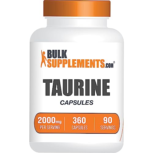 BULKSUPPLEMENTS.COM Taurine Capsules - Taurine Supplement, Taurine 2000mg BULKSUPPLEMENTS.COM buy supplements canada