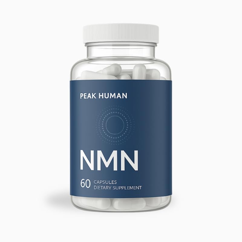 Peak Human Beta-NMN | Beta Nicotinamide Mononucleotide NAD+ Precursor - Advanced Cellular Energy & Longevity - Promotes Vitality, Metabolic Function & Focus - Non-GMO, Vegan Capsules - 60 Count Peak Human buy supplements canada