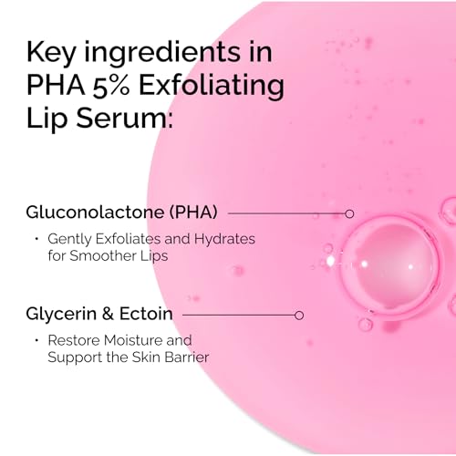 The Ordinary PHA 5% Exfoliating Lip Serum, Hydrating Overnight Lip Exfoliator Treatment, 0.5 Fl Oz The Ordinary buy supplements canada