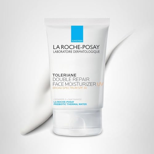 La Roche-Posay Toleriane Double Repair UV SPF Moisturizer for Face, Daily Facial Moisturizer with Sunscreen SPF 30 La Roche-Posay buy supplements canada