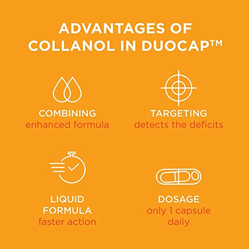 Collanol - Innovation in The Care of Healthy Joints - Liquid Formula in a Double Capsule 3D Collagen Collanol buy supplements canada