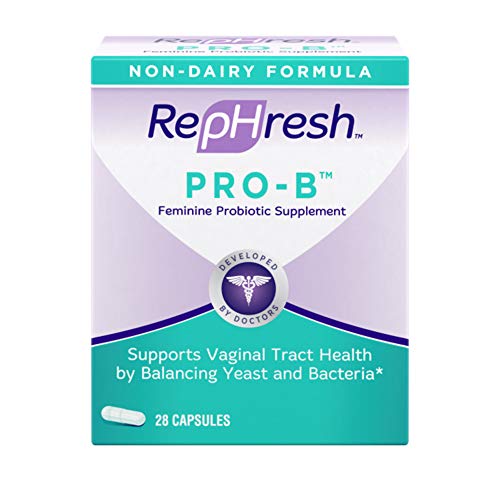 NEW RepHresh Pro-B Feminine Probiotic Supplement Non- Dairy Formula/Vegetarian Capsule, 28ct Rephresh buy supplements canada