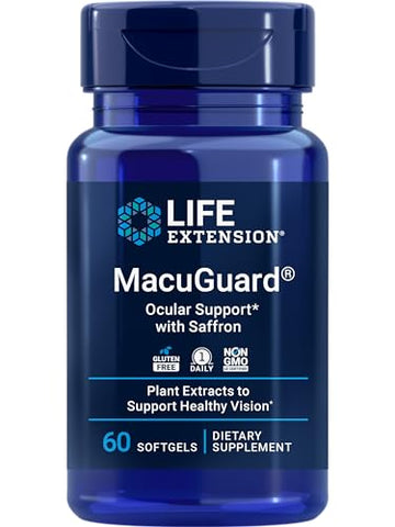 Life Extension MacuGuard Ocular Support with Saffron – Eye Health Supp Life Extension buy supplements canada