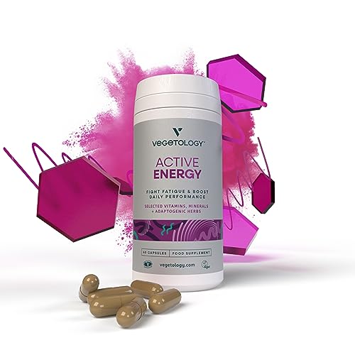 Vegetology Energy Supplements – Iron, Vitamin C & B2, B12, Folate & More – Vitamin Supple VEGETOLOGY buy supplements canada
