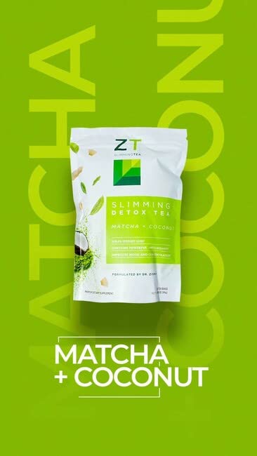 Dr. Zisman ZT Slimming - Matcha-Coconut Detox Blend, Weight Loss Tea with Antioxidant Effects Dr. Zisman ZT Slimming Tea buy supplements canada