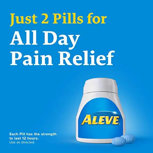 Aleve Caplets, Naproxen Sodium 220 mg (NSAID), Pain Reliever/Fever Reducer, #1 Orthopedic Surgeon Recommended, 270 Count Aleve buy supplements canada