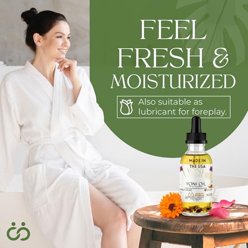 Natural Yoni Oil, Mint Fresh Feminine Care Oil, Reduces Odor, Restores pH Balance, All Natural, Herbal Yoni Quality Seamoss and Yoni Oil buy supplements canada