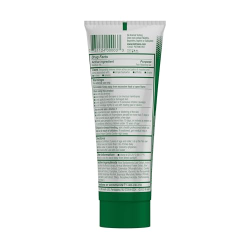 Biofreeze Gel Pain Relief, Knee & Lower Back Pain Relief, Arthritis Pain Reliever, Sore Muscle Relief, Neck Pain Relief, Cooling Joint Pain Relief, Menthol Gel 3 Fl Oz Biofreeze buy supplements canada