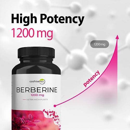 Coshisensu Berberine HCI 1200mg - Premium Berberine Supplements - 60 Capsules Coshisensu buy supplements canada