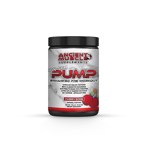 Ancient Muscle Pre Workout Stimulant-Free Pump Supplement - Citrulline Malate, Beta Alanine Ancient Muscle buy supplements canada
