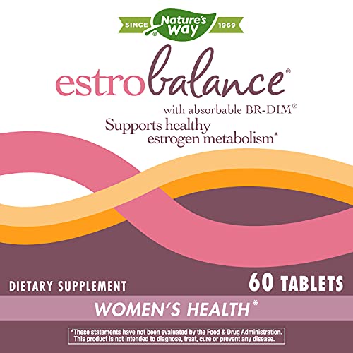 Nature's Way Estrobalance, Absorbable BR-DIM, Supports Healthy Estrogen Metabolism*, Vegan, Gluten Free, 60 Tablets (Packaging May Vary) Nature's Way buy supplements canada