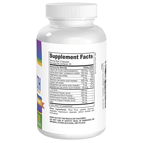 3-Month Thyroid Support Supplement (All-in-1 Formula) with 14 Active Ingredients Elevate Recovery Supplements buy supplements canada