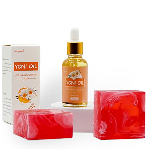Yoni Soap Bar Yoni Oil Set Of 3, Vaginal Wash Eliminates Odor Ph Balance for Women, Feminine Wash tovaginsh buy supplements canada