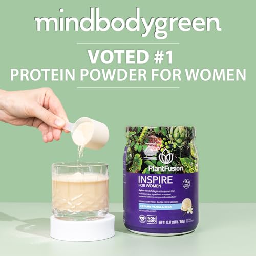 PlantFusion Inspire Plant Protein Powder for Women - Low Carb Protein Powder for Lean PlantFusion buy supplements canada