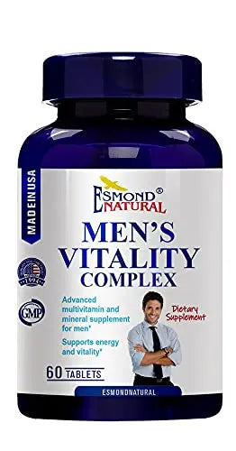 Esmond Natural: Men's Vitality Complex (Advanced Multivitamin and Mineral Supplement for Men. Supports Energy and Vitality) Esmond Natural buy supplements canada
