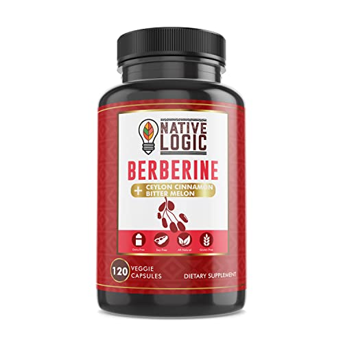 Native Logic Berberine HCL 1200mg with Ceylon Cinnamon, Bitter Melon, and Green Tea Native Logic buy supplements canada