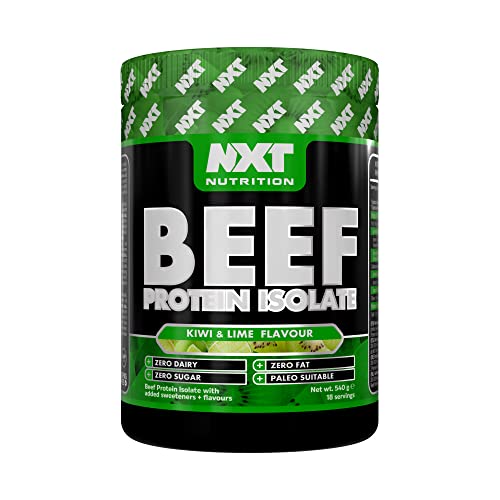 NXT Beef Protein Isolate 540g - High Protein Powder in Natural Amino Acids - Paleo, Keto Friendly NXT Nutrition buy supplements canada