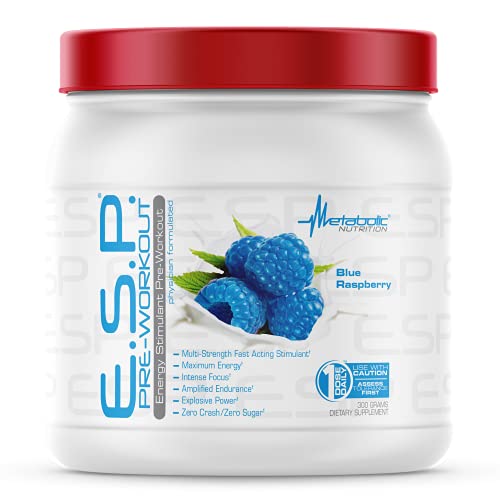 Metabolic Nutrition | ESP - Stimulating Pre Workout, Pre Intra Workout Supplement | Energy Metabolic Nutrition buy supplements canada