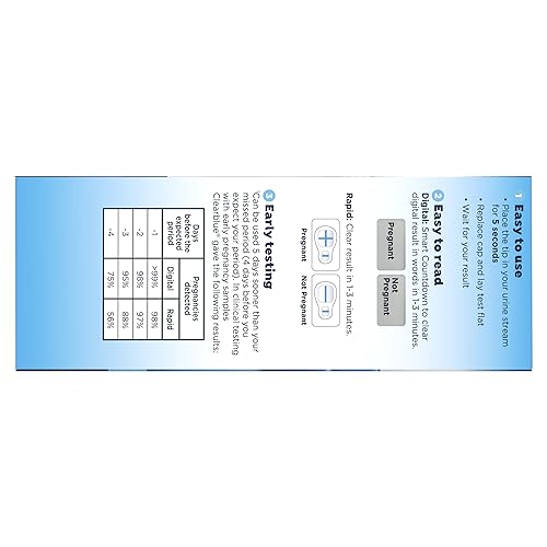 Clearblue Pregnancy Test Combo Pack, 10ct - Digital with Smart Countdown & Rapid Clearblue buy supplements canada