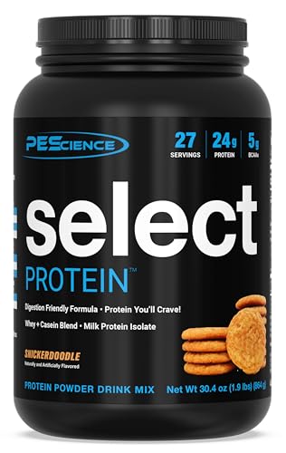 PEScience Select Low Carb Protein Powder, Snickerdoodle, 27 Serving, Keto Friendly PEScience buy supplements canada