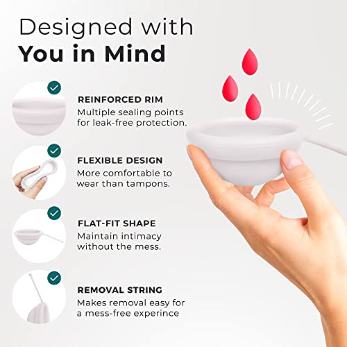 EcoBlossom Reusable Menstrual Disc with Removal String - The Most Reliable Medical Grade Silicone EcoBlossom buy supplements canada