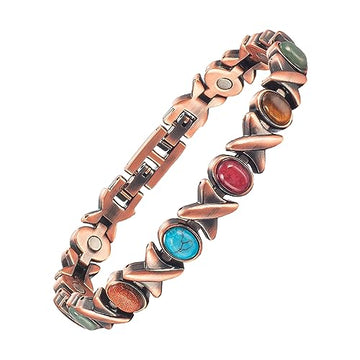 MagVIVACE Copper Anklet for Women for Arthritis and Joint, Magnetic Therapy Ankle Bracelet, Jewelry Gift MagVIVACE buy supplements canada