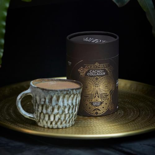 Ancient + Brave - Cacao + Collagen Powder 250g - Peruvian Raw Cacao Hot Chocolate with Grass-Fed Hydrolysed Bovine Collagen Ancient + Brave buy supplements canada