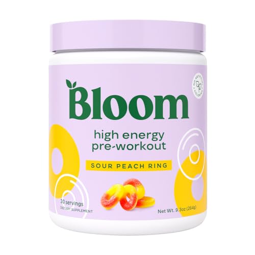 Bloom Nutrition High Energy Pre Workout Powder, Amino Energy with Beta Alanine Bloom Nutrition buy supplements canada