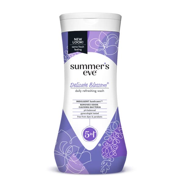 Summer's Eve Delicate Blossom Daily Refreshing Feminine Wash, Removes Odor, pH balanced, 15 fl oz Summer's Eve buy supplements canada