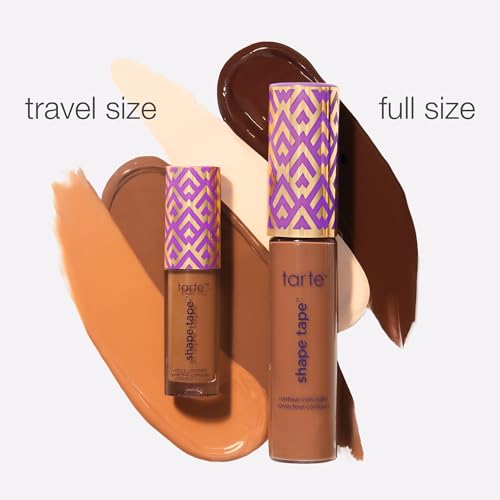 tarte Shape Tape Concealer – Full-Coverage Creaseless Soft Matte Finish, Brightening Under-Eye & Face Makeup, 16hr Longwear, Vegan & Cruelty-Free, Full Size, 16N fair-Light Neutral tarte buy supplements canada