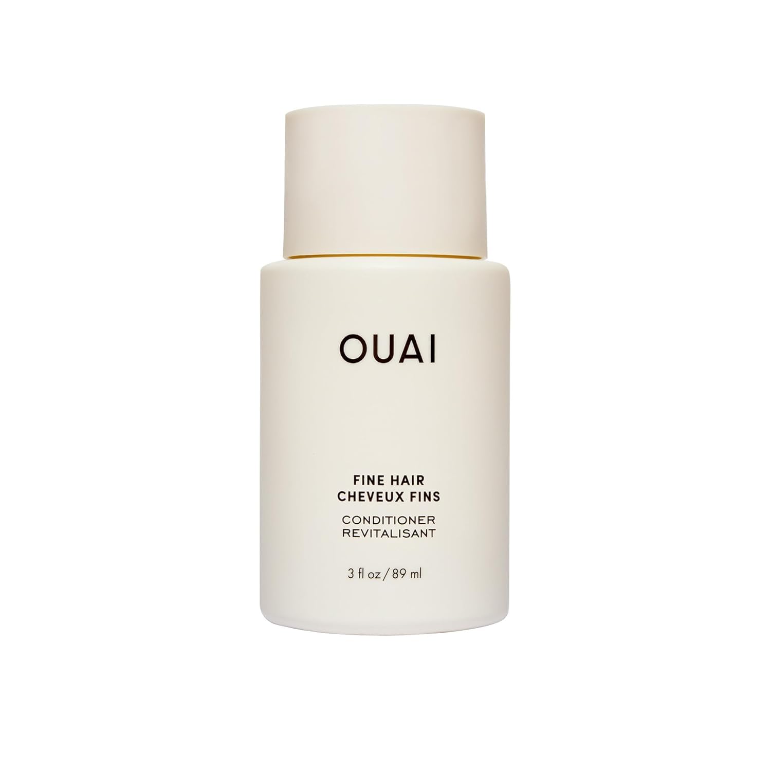 OUAI Fine Hair Conditioner Travel Size - Volumizing Conditioner for Fine Hair with Keratin, Biotin & Chia Seed Oil - Adds Softness, Bounce & Volume - Free from Parabens, Sulfates & Phthalates (3 Oz) OUAI buy supplements canada