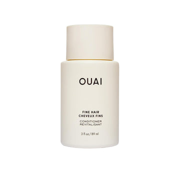 OUAI Fine Hair Conditioner Travel Size - Volumizing Conditioner for Fine Hair with Keratin, Biotin & Chia Seed Oil - Adds Softness, Bounce & Volume - Free from Parabens, Sulfates & Phthalates (3 Oz) OUAI buy supplements canada