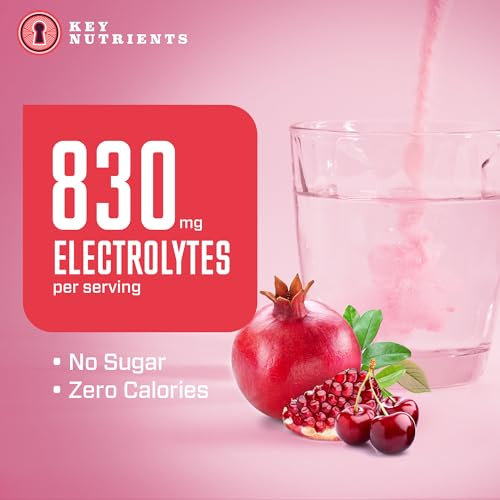 KEY NUTRIENTS Multivitamin Electrolytes Powder No Sugar - Sweet Cherry Pom Electroly KEY NUTRIENTS buy supplements canada