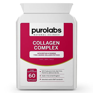 Marine Collagen Complex - Collagen Supplement for Women & Men - with Hyaluronic Acid & Vitamin C - High Strength Purolabs buy supplements canada