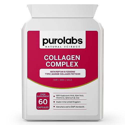 Marine Collagen Complex - Collagen Supplement for Women & Men - with Hyaluronic Acid & Vitamin C Purolabs buy supplements canada